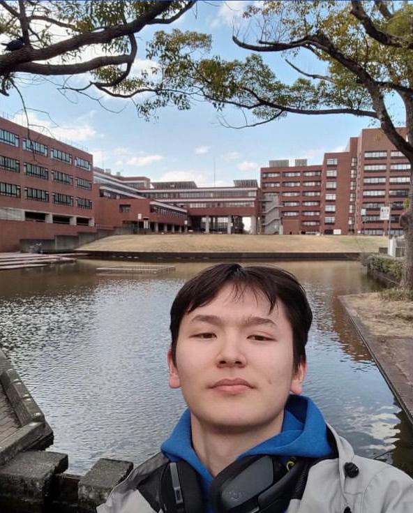 Студент, обучающийся в Университете Цукуба(Япония) по академической мобильности